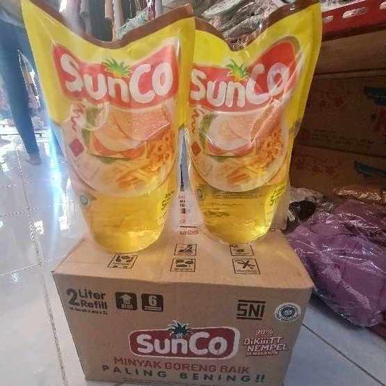 

MINYAK SUNCO 2 LITER / MINYAK FORTUNE 2 LITER