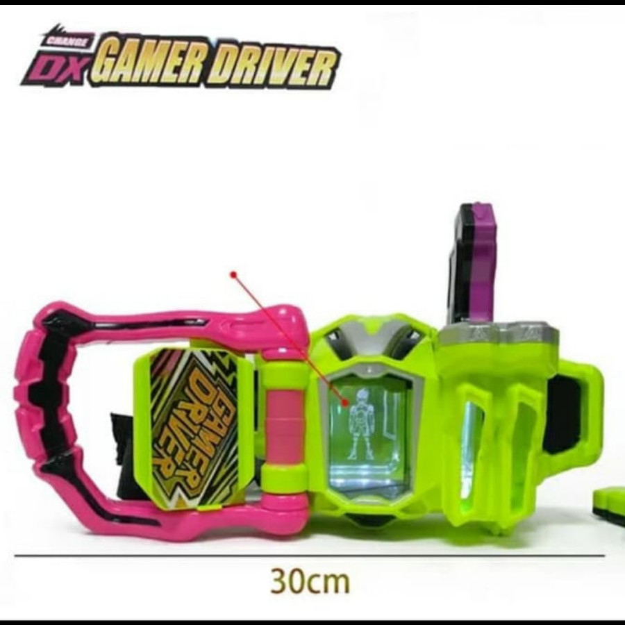 Cod mainan sabuk kamen rider ex-aid recash DX game driver