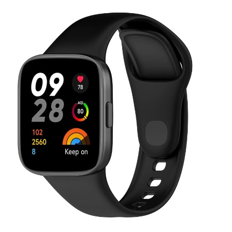 Silicone Strap Xiaomi Redmi Watch 3 2023 / Redmi Watch 3 Active Replacement Watch Strap Silikon Polo