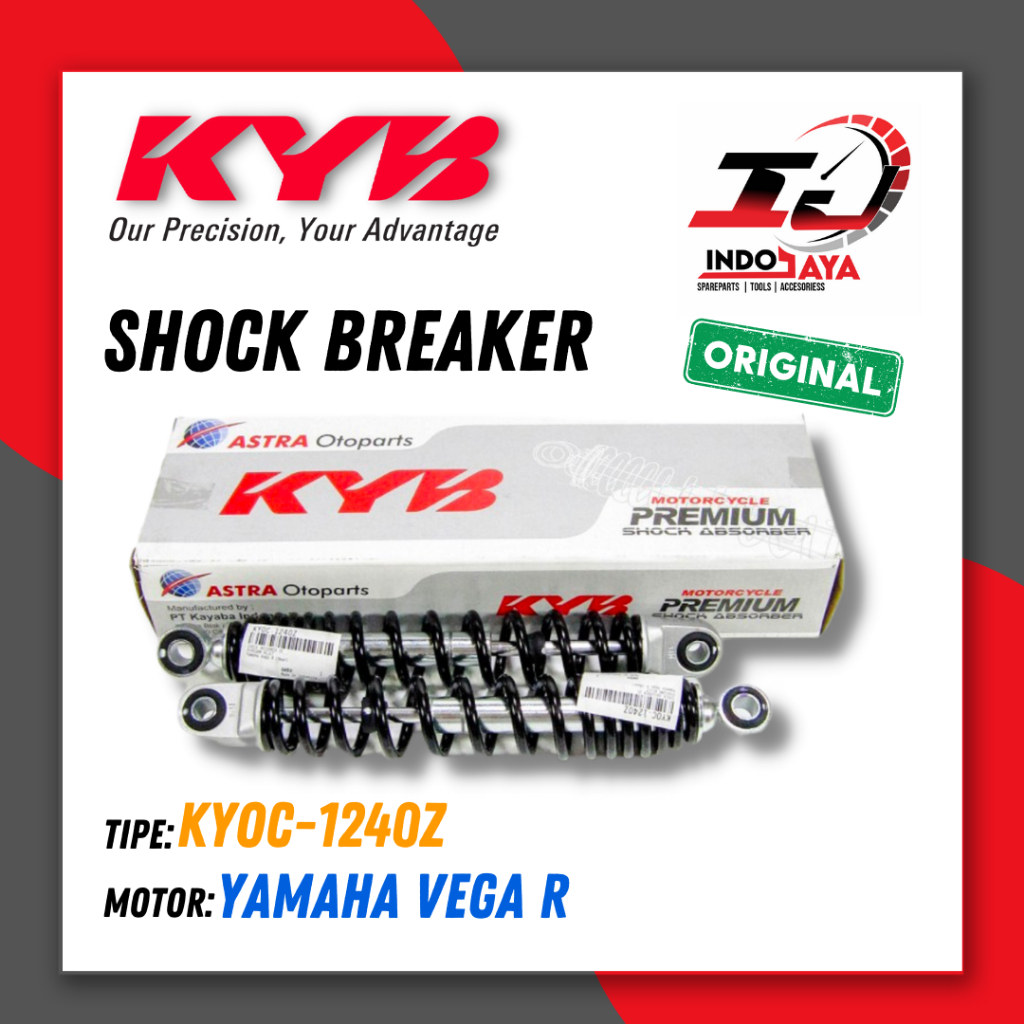 [BAYAR DI TEMPAT] SHOCKBREAKER KAYABA KYOC-1240Z UNTUK MOTOR YAMAHA VEGA R / SOKBREKER / SHOCK BREAK