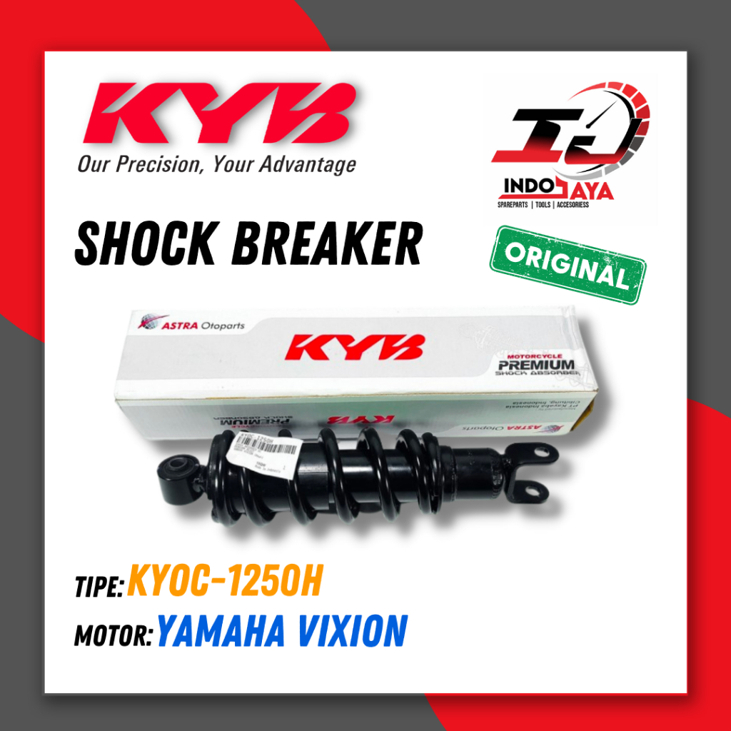 [BAYAR DI TEMPAT] SHOCKBREAKER KAYABA KYOC-1250H UNTUK MOTOR VIXION / SOKBREKER / SHOCK BREAKER / KY