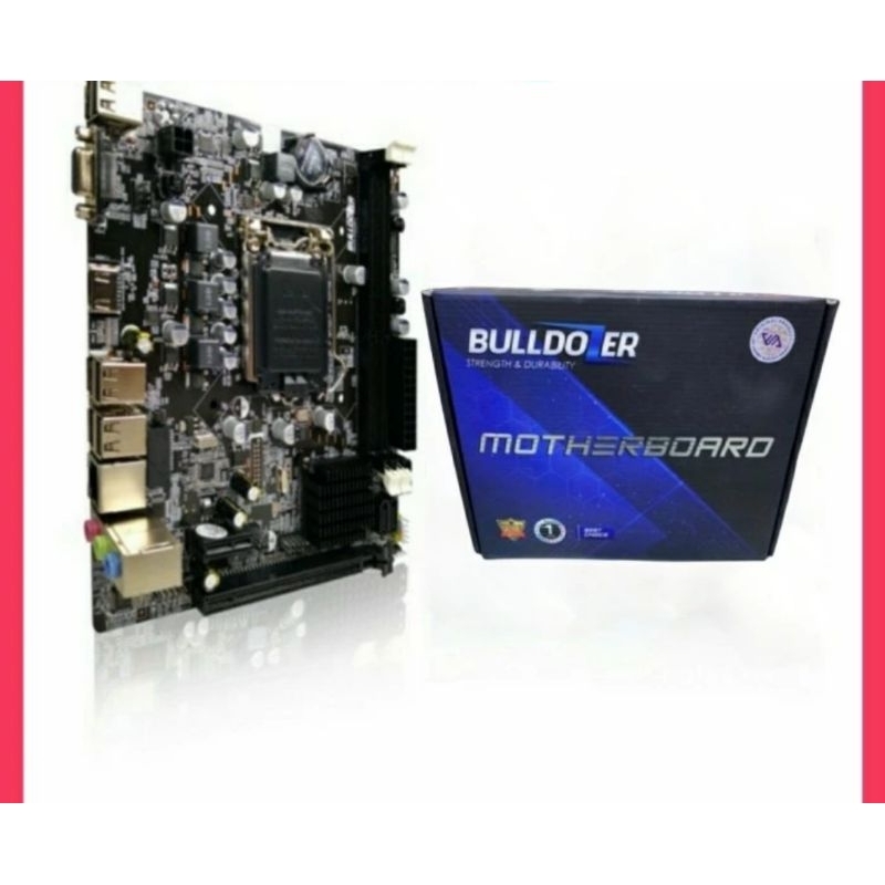 Mobo motherboard h61 bulldozer soket 1155 suport nvme baru siap antar