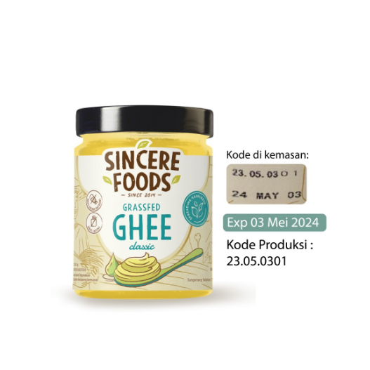 

Grass Fed Ghee Butter Minyak Samin Numi 200ml