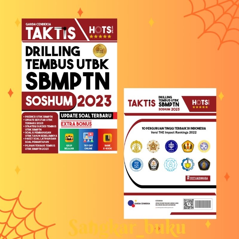 Buku Taktis Drilling Tembus Utbk Sbmptn Soshum 2023