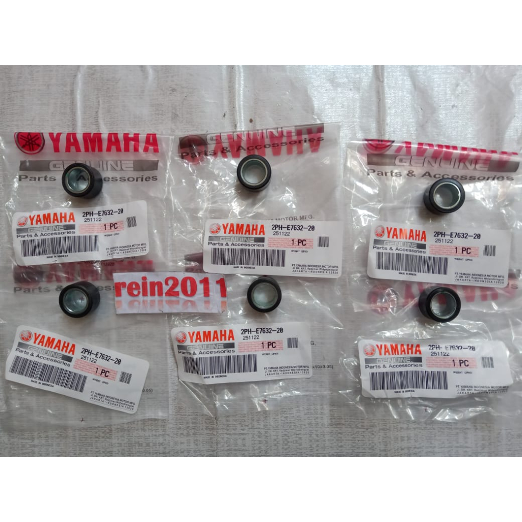ROLLER ROLER MIO S ( 6PCS ) ASLI ORI YAMAHA 2PH E7632 20