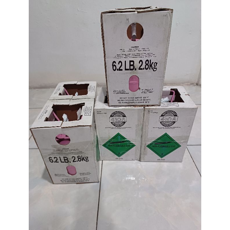 refrigerant r410 tabung / r410a ukuran 2.8 kg