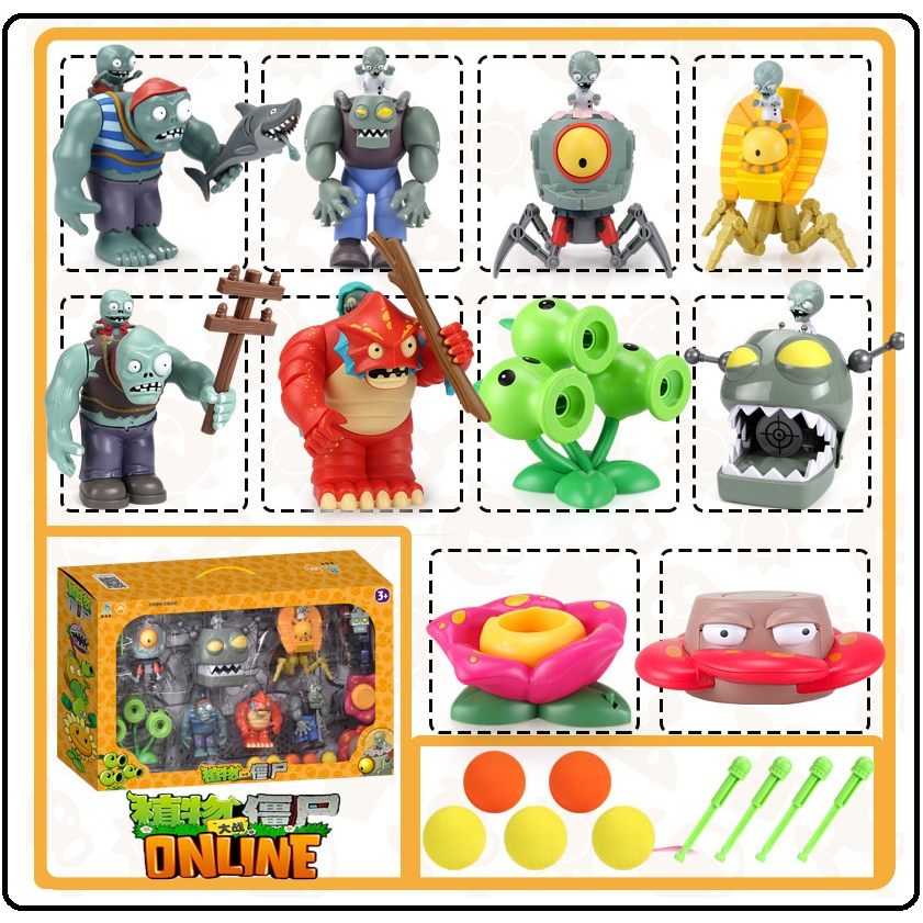 COD MAINAN ANAK TEMBAK ZOMBIE VS PLANT EDUKASI BELAJAR  SHOOT ZOMBIES PLANTS UNIK MURAH zombies new 
