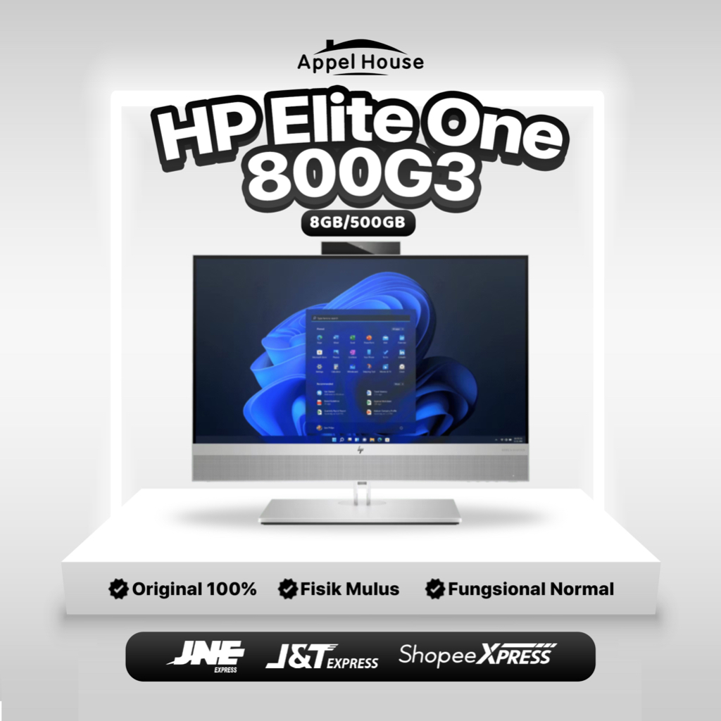 PC HP ELITEONE 800 G3 23,8" CORE I5 6600 3,30GHZ RAM 8GB/500GB SECOND