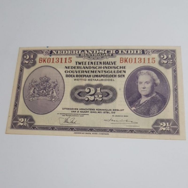 2,5 G Seri NICA 1943 UNC