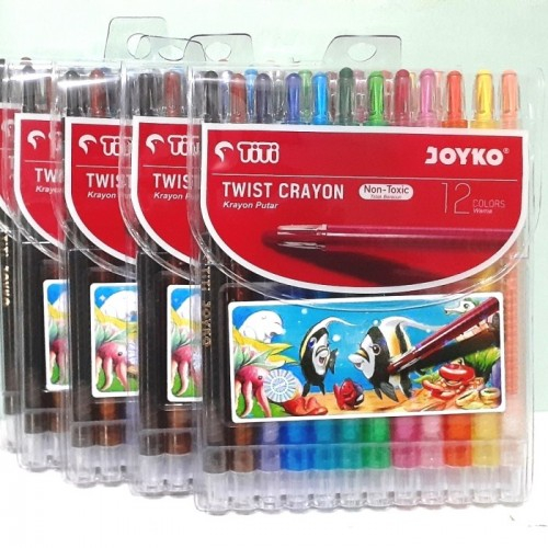 

CRAYON TITI PUTAR 12 Warna -24 warna