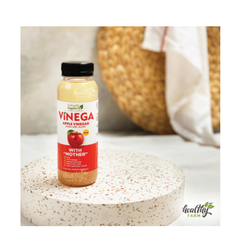 

Cuka Apel Organik Murni Vinega / Organic Apple Cider Vinegar 250ml