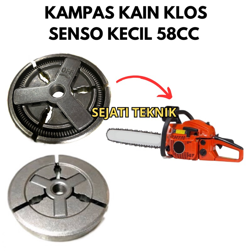 kampas senso kecil 58cc kampas senso mini 58cc kain klos senso mini kampas senso mini kain klos mesi