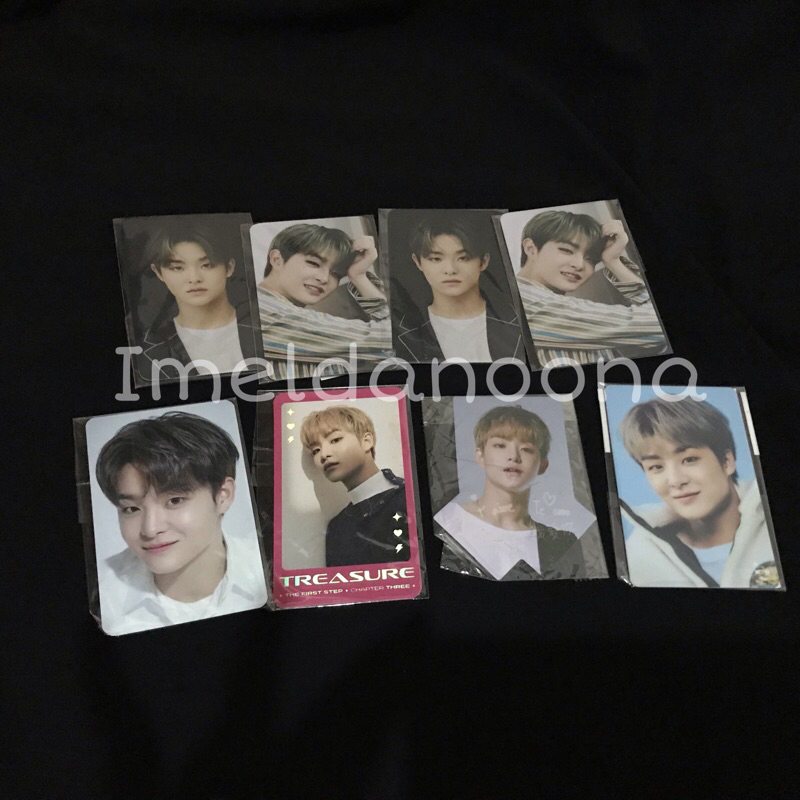 photocard jihoon treasure pc first step bene benefit