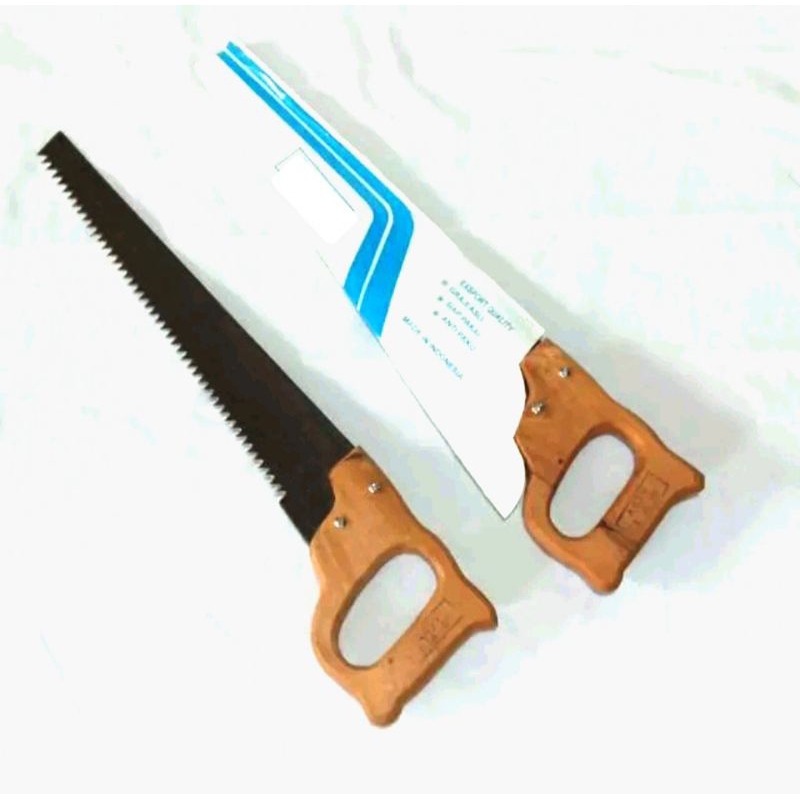 GERGAJI KAYU DARI BAJA ASLI SIAP PAKAI GERGAJI SELENDANG TAJAM DAN AWET