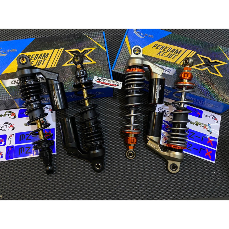 SHOCK SKOK XLINE 320mm singgel click fungsi tiger cb gl mp nmax pcx