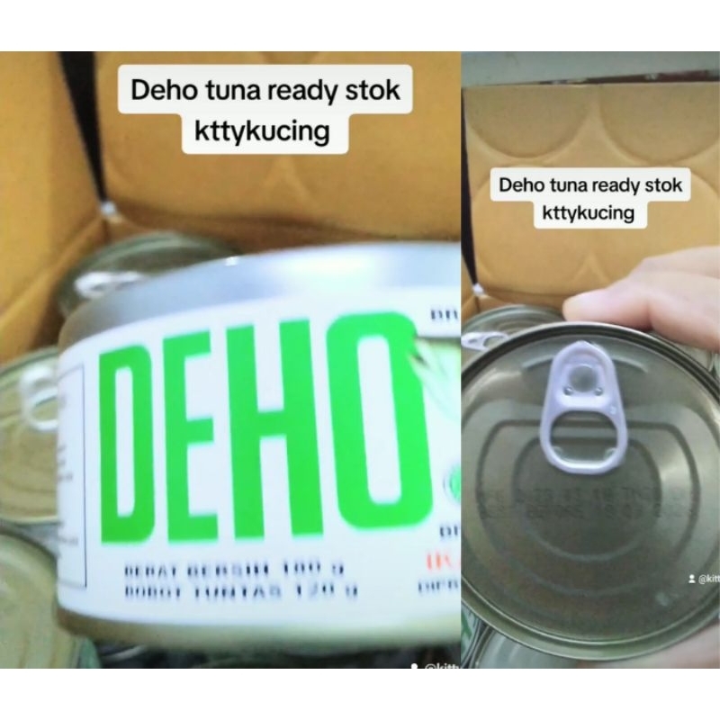 

DEHO TUNA MAKANAN IKAN TUNA DALAM KALENG BERGIZI OMEGA 3 DAN 6 HARGA MURAH