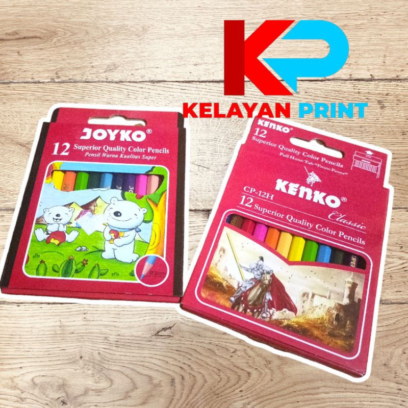 

PENSIL WARNA 12 WARNA PENDEK