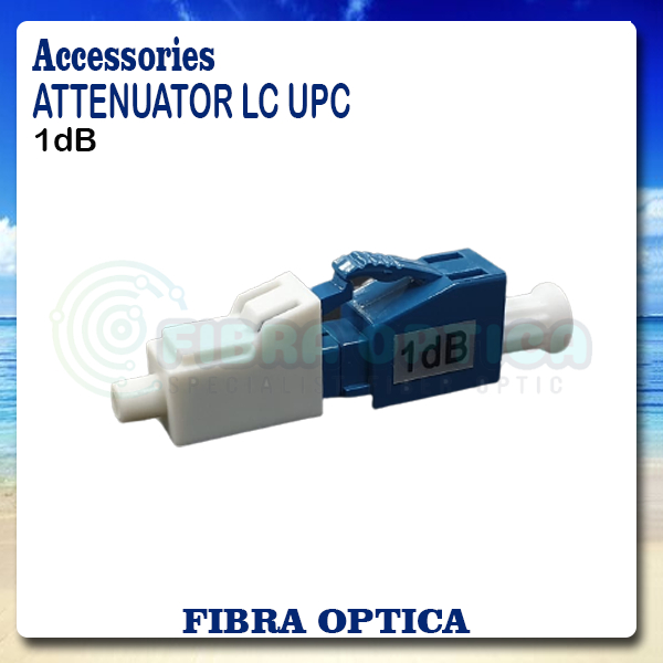 Fiber Optic Attenuator LC UPC | Redaman FO | 1dB 2dB 3dB 5dB 7dB 10dB