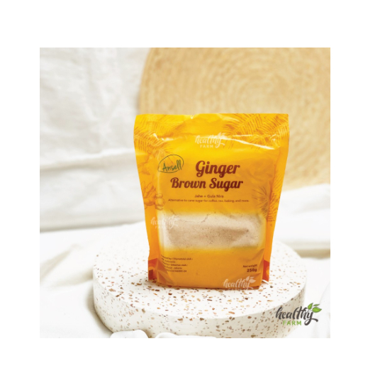 

Ansell Ginger Brown Sugar /Jahe Gula Merah Bubuk/Nira Kelapa Jahe 250g