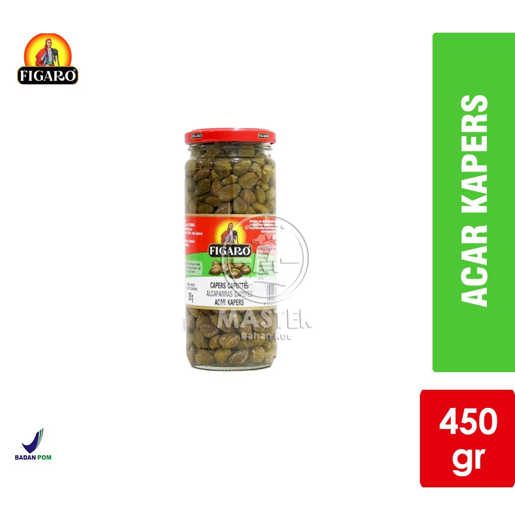 

Acar Kapers Figaro / Capers Capotes in Vinegar [Botol Kaca 450gr]