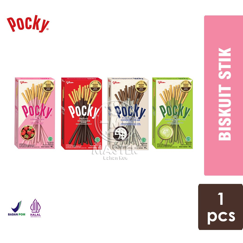 

Biskuit Stik Pocky Glico / Snack Pocky Aneka Rasa [1 Pcs]