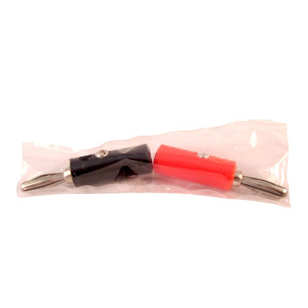 Banana Plug 4mm (merah & hitam)