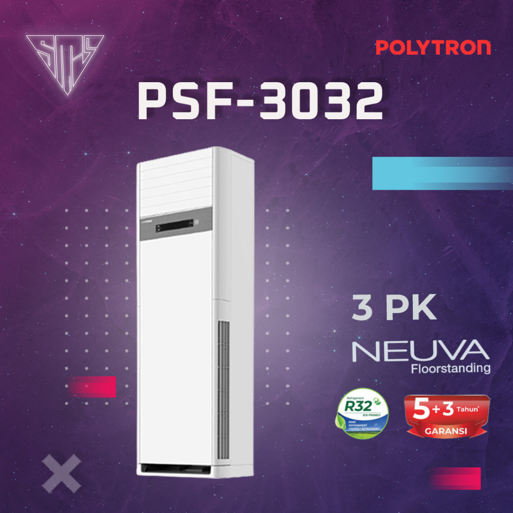 AC POLYTRON FLOOR STANDING 3 PK PSF-3032
