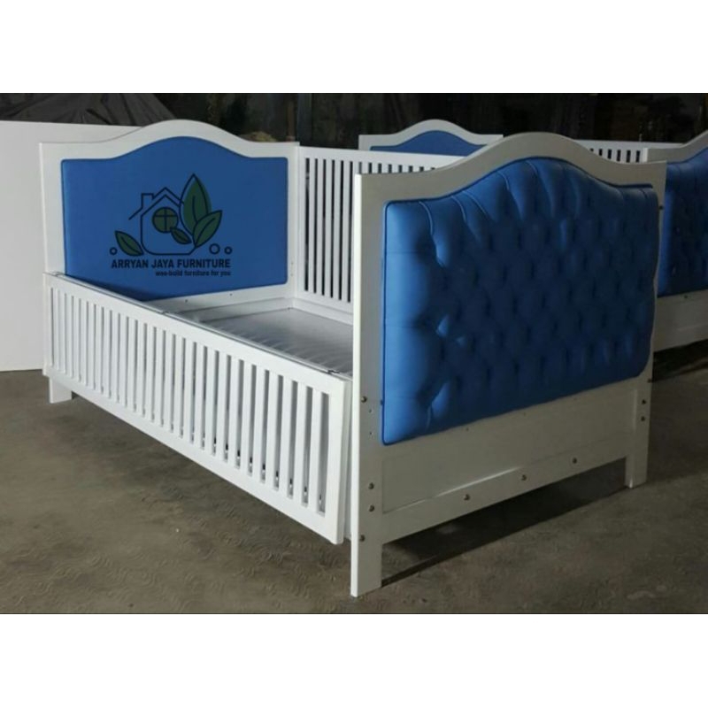 box bayi mewah sandaran busa / tempat tidur anak / ranjang anak