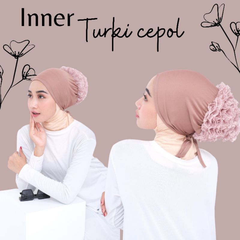 Inner Turki Cepol/Inner Hijab/Cepol Hijab