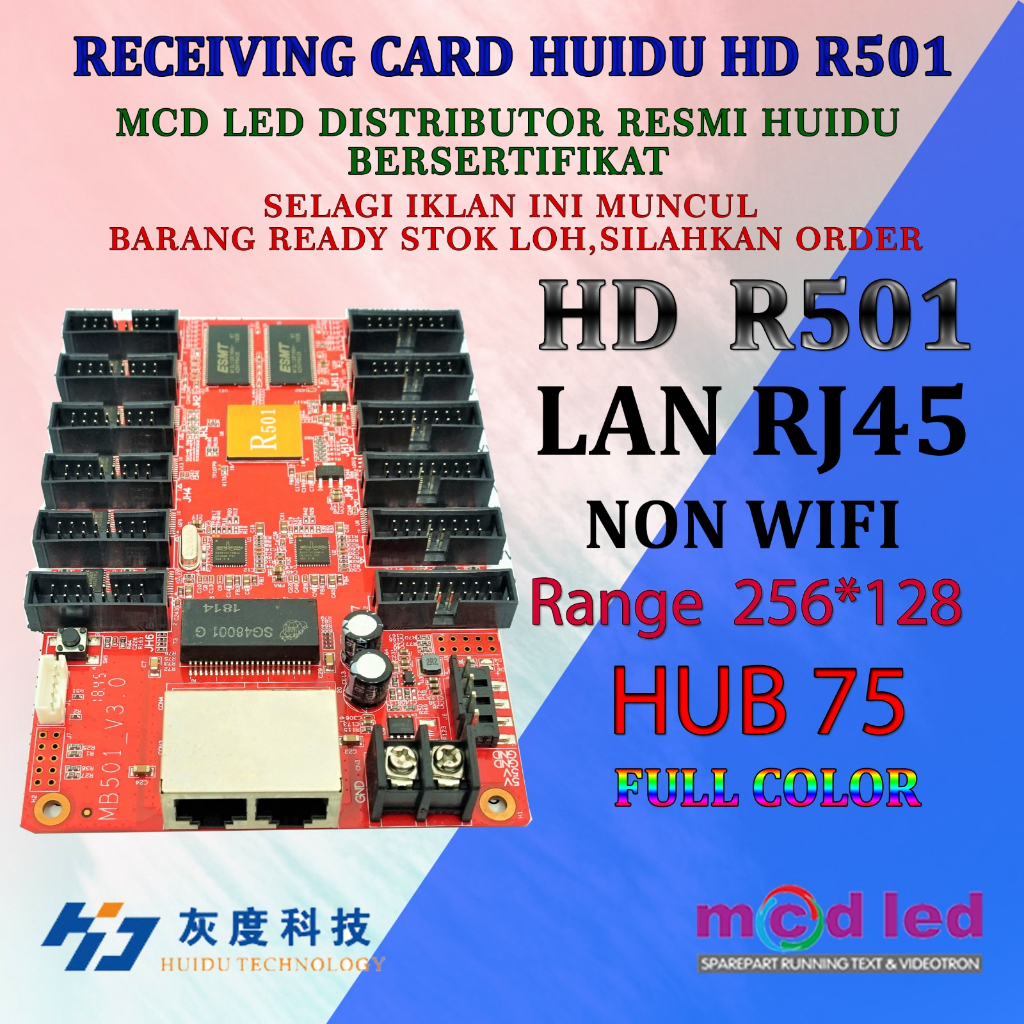 HD R501 RECEIVING CARD VIDEOTRON