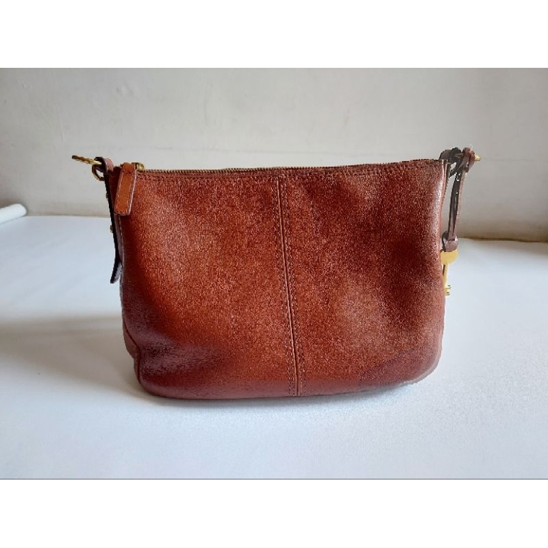 [PRELOVED] F*SSIL JOLIE CROSSBODY BROWN ORIGINAL