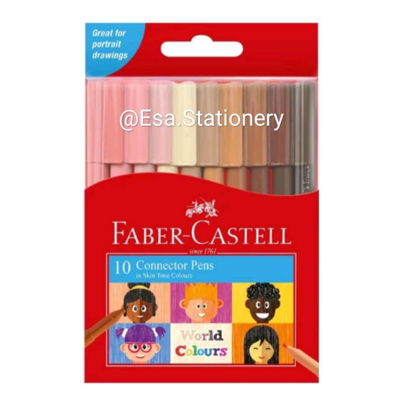 

Faber-Castell Connector Pen S Tone Set 10 155009E