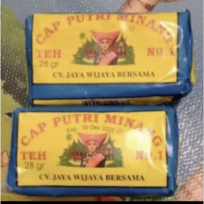 

teh cap putri minang