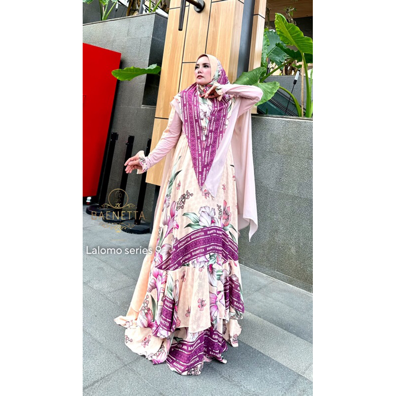 LALOMO BAENETTA, GAMIS SYARI ORIGINAL,GAMIS SYARI PREMIUM,GAMIS SYARI PESTA,GAMIS PESTA SYARI,BAENET