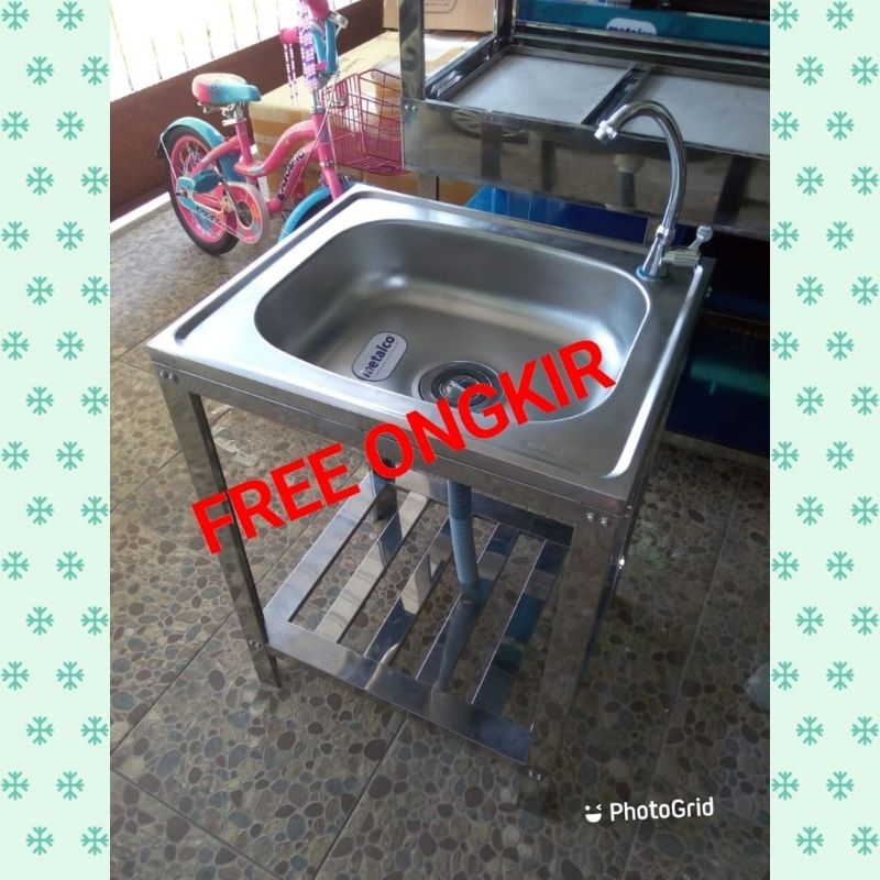 Free ongkir wastafel portable/sink portable/wastafel cuci piring portable/wastafel cuci tangan porta