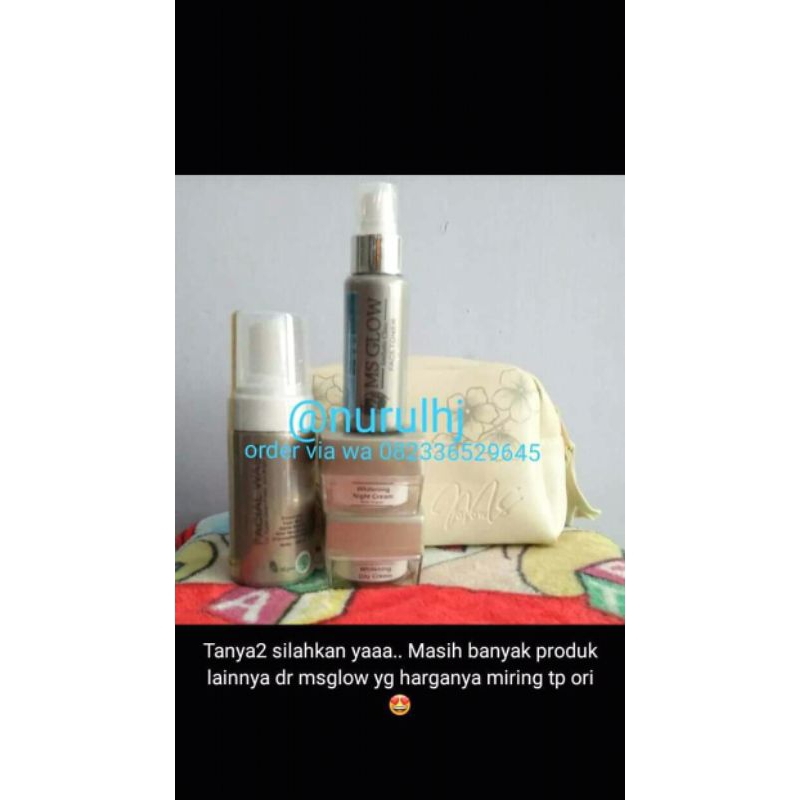 ms glow paket whitening acne luminous ultimate ecer