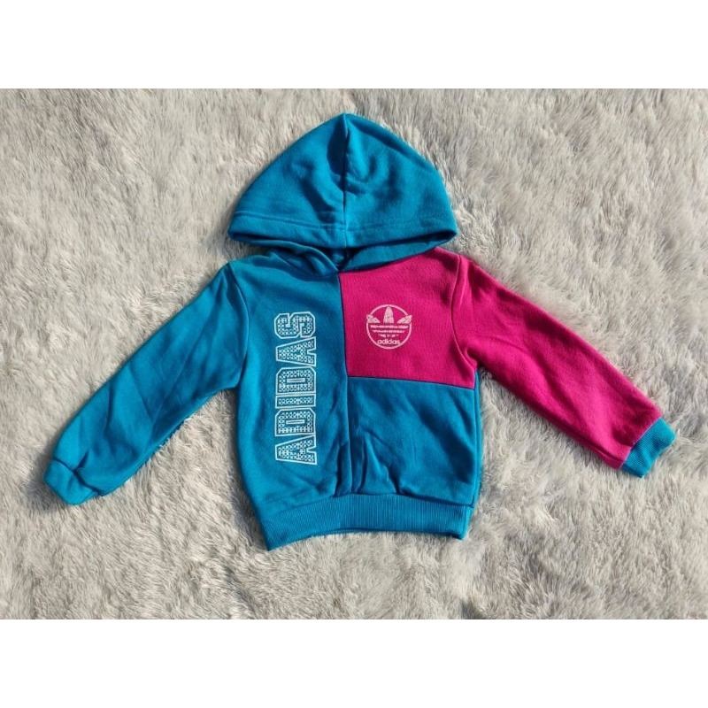 Sweater Jaket Hoodie Anak Adidas