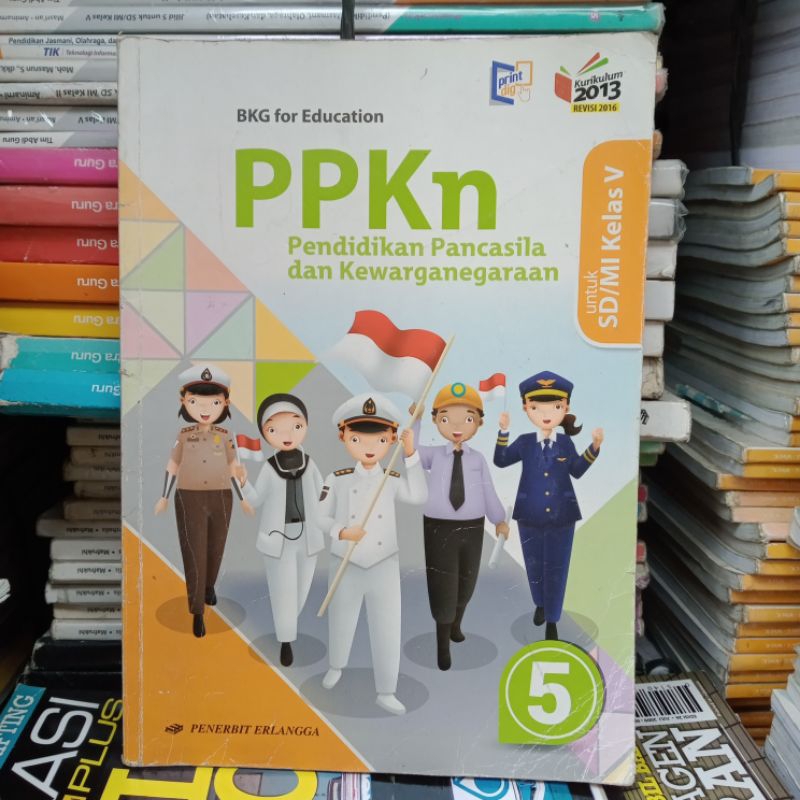 BUKU PPKN KELAS 5 SD ERLANGGA