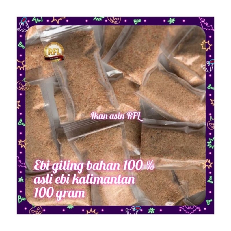

ebi giling super ( 100% bahan ebi ) 100gram
