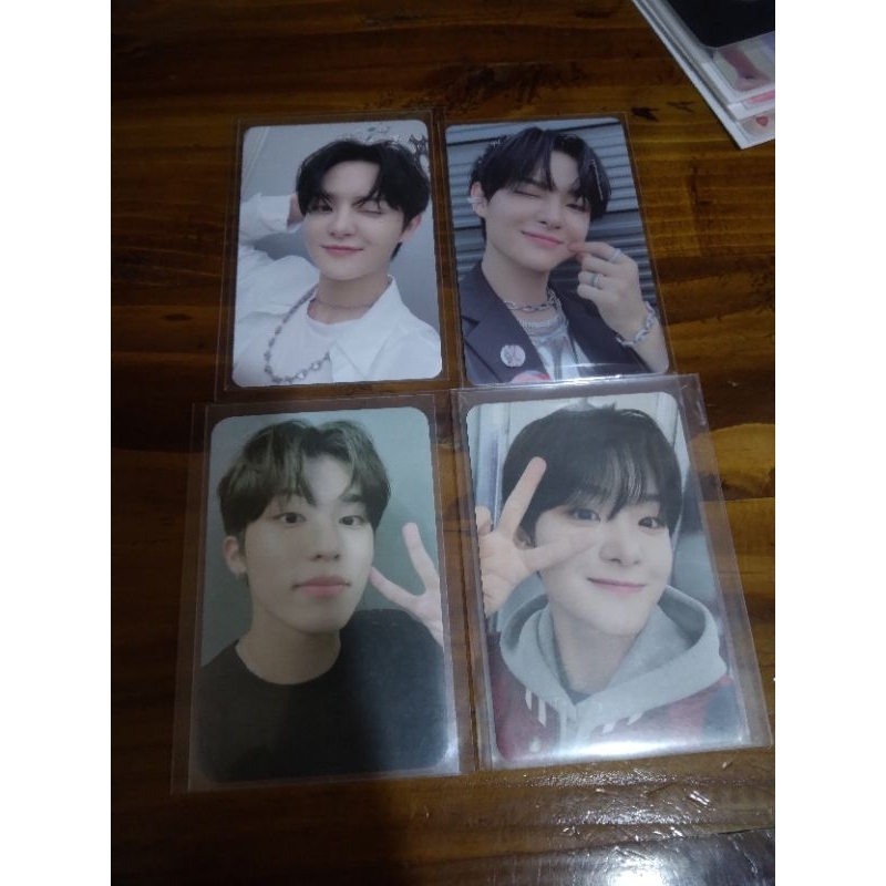 Photocard jeongwoo jihoon apw applewood cupi acrylic ohora night garden pajama