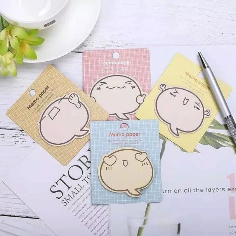 

Delunashop sticky note Meno note mini