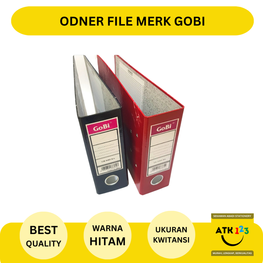 Odner / Ordner / Otner / Orgenizer Merk Gobi Kwitansi 7cm