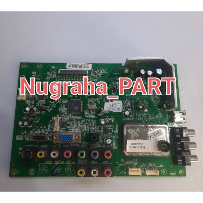MB Mainboard Mesin TV POLYTRON PLM24M61 PLM 24M61 24M61