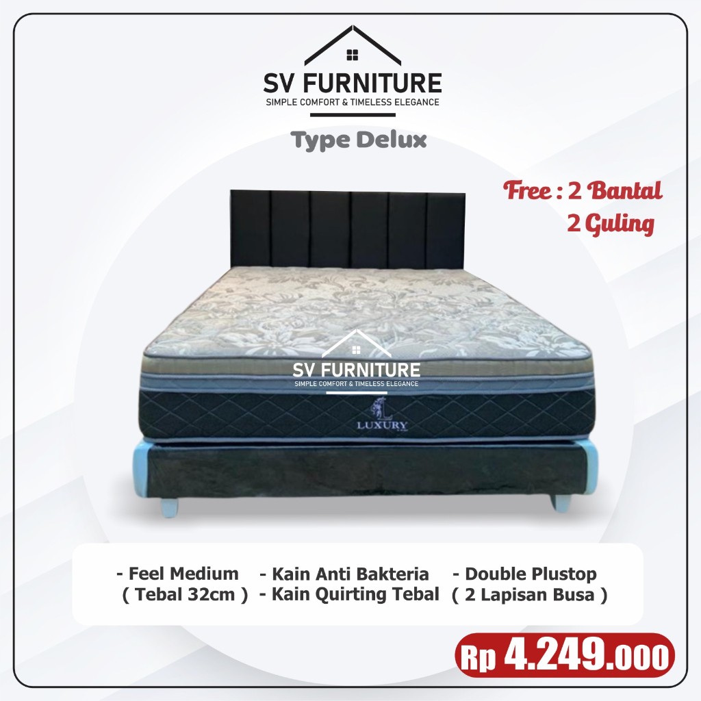 <SV> Kasur springbed Luxury Orthopedic 180x200