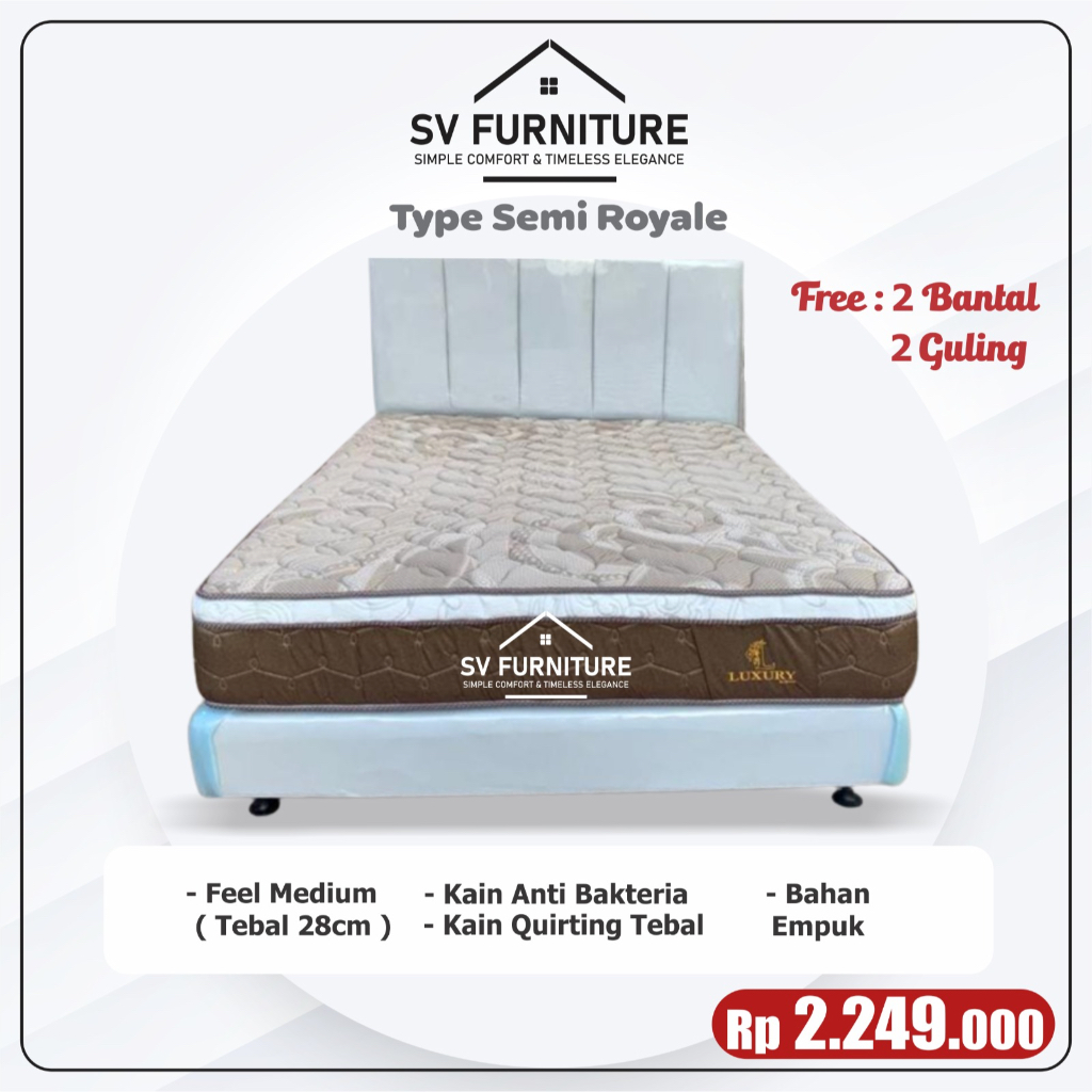 <SV> Kasur springbed Royal luxury