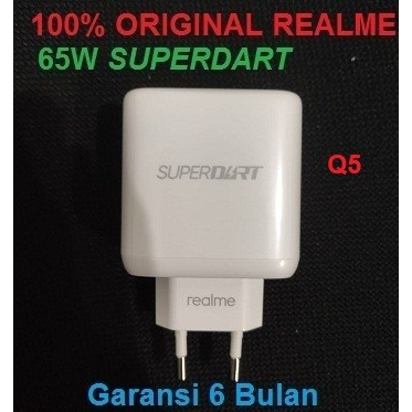 Adaptor Charger Realme Q5 65W SUPERDART Original