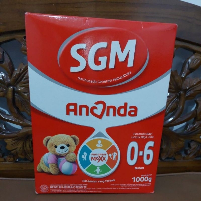 SGM Ananda 1 Susu Formula Bayi 0-6 Bulan 1 kg