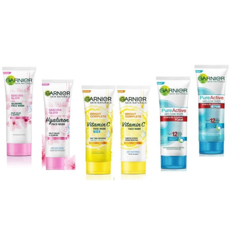 Garnier facial foam