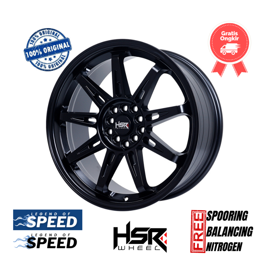 Velg HSR Ring 18 TIKALA (Zenix, HRV, Civic, Avanza Dll)