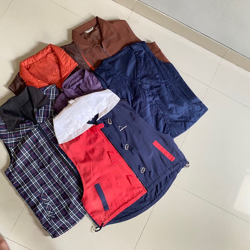 Vest Rompi Vintage cowok